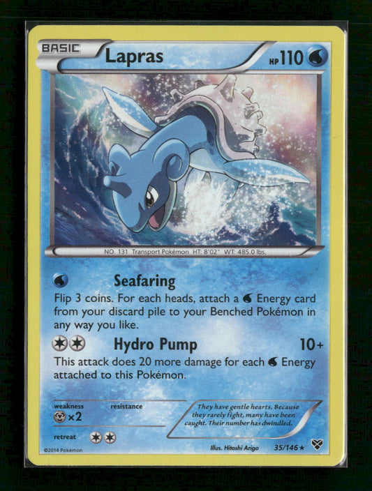 XY Base Set Lapras #35/146