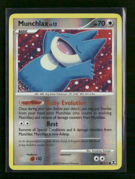 Rising Rivals Munchlax (69) Reverse Holofoil #69/111