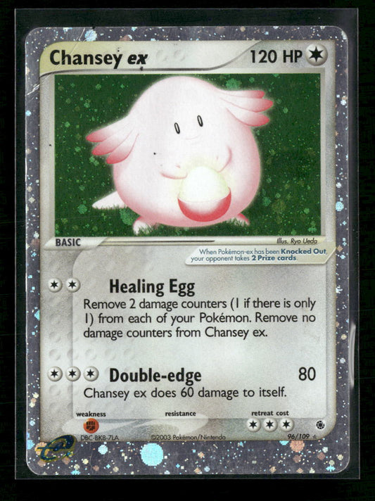 Ruby and Sapphire Chansey ex #96/109 *Damaged*