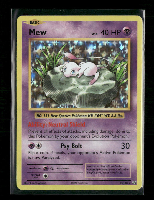 XY - Evolutions Mew #53/108