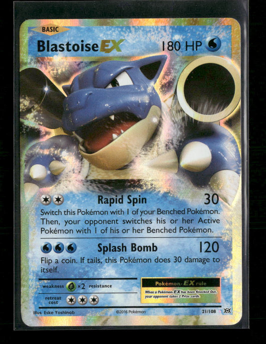 XY - Evolutions Blastoise EX #21/108