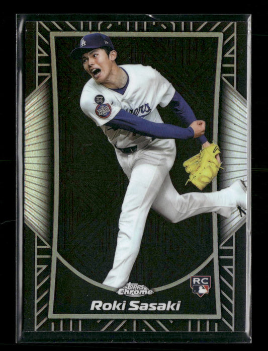 2025 Topps Chrome Shadow Etch Roki Sasaki #SE-15