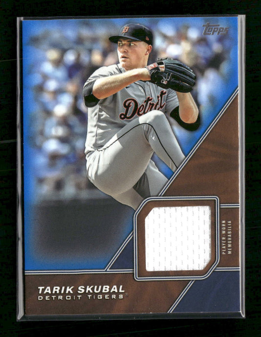 2026 Topps Major League Materials Relics Blue Tarik Skubal #/150 #MLM-TS