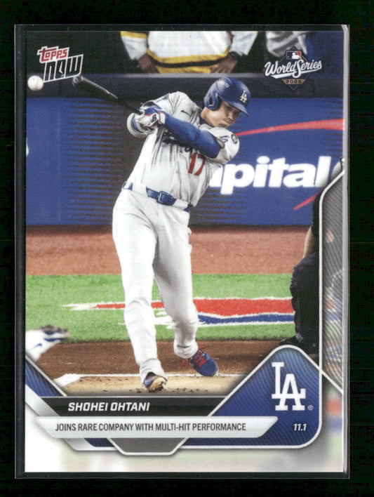 2025 Topps Now Shohei Ohtani #919