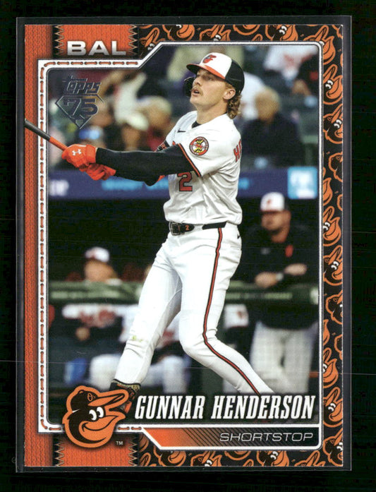 2026 Topps Team Color Border Gunnar Henderson #46