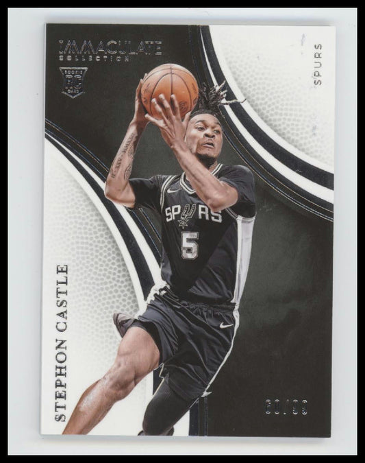 2024-25 Panini Immaculate Collection Stephon Castle #/99 #53