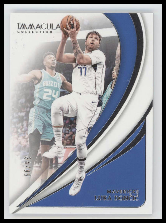 2023-24 Panini Immaculate Collection Luka Doncic #/99 #76