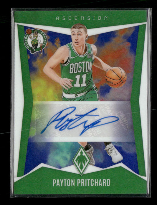 2023-24 Panini Phoenix Ascension Blue Payton Pritchard #/25 Auto #AA-PYP