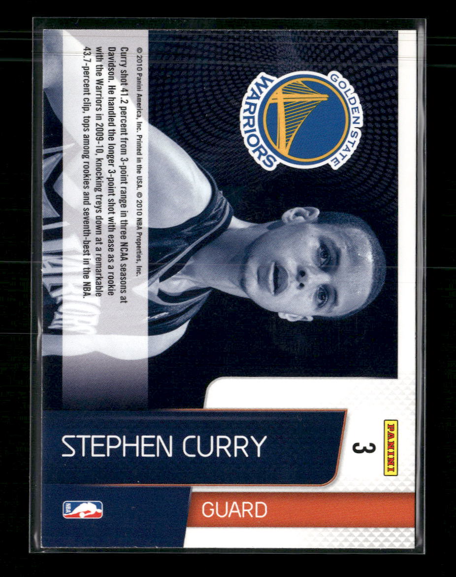 2010-11 Panini Prestige Super Sophs Stephen Curry #3