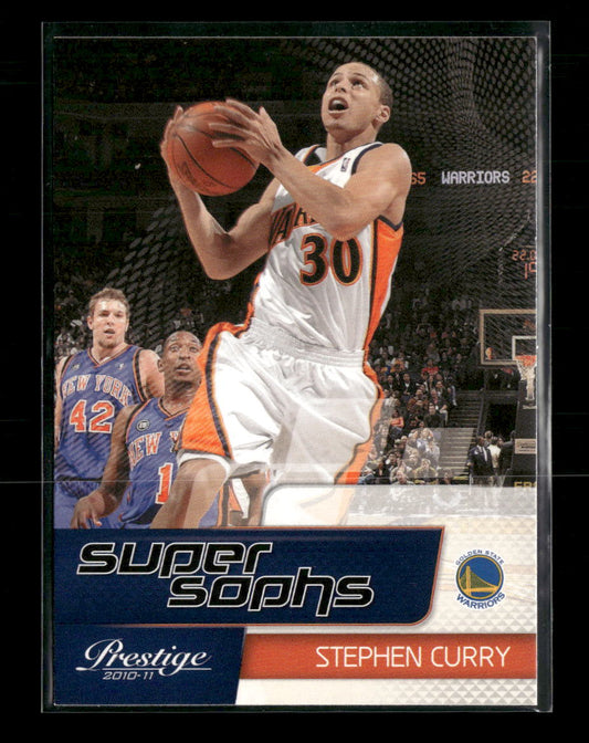 2010-11 Panini Prestige Super Sophs Stephen Curry #3