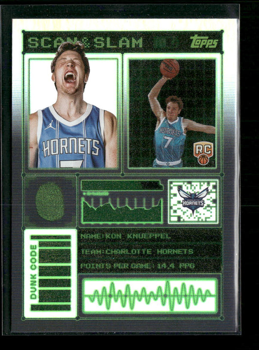 2025-26 Topps Scan and Slam Kon Knueppel #SS-29
