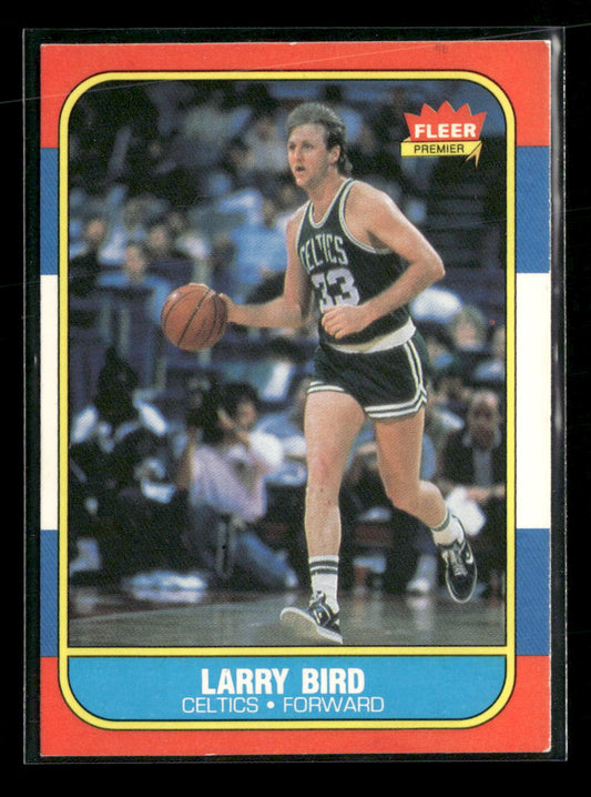 1986-87 Fleer Larry Bird #9