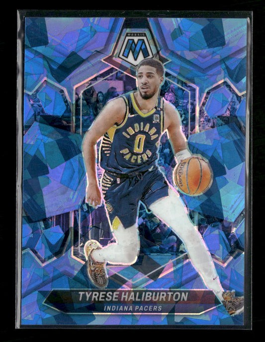 2023-24 Panini Mosaic Ice Tyrese Haliburton #/125 #2