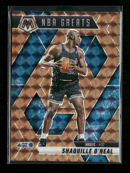 2024-25 Panini Mosaic Bronze Mosaic Shaquille O'Neal #/75 #297