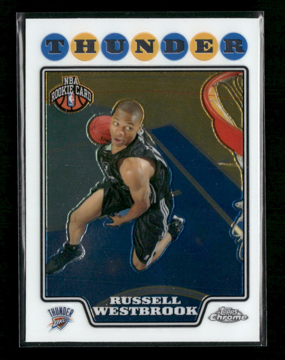 2008-09 Topps Chrome Russell Westbrook Rookie #184