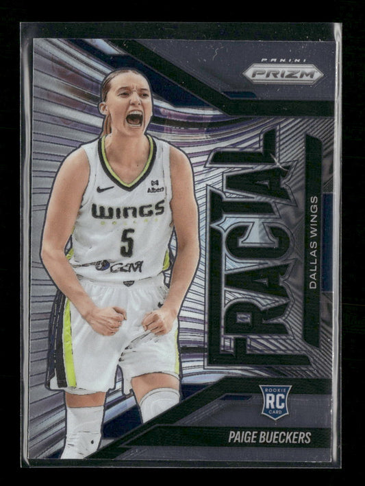 2025 Panini Prizm WNBA Fractal Paige Bueckers #13