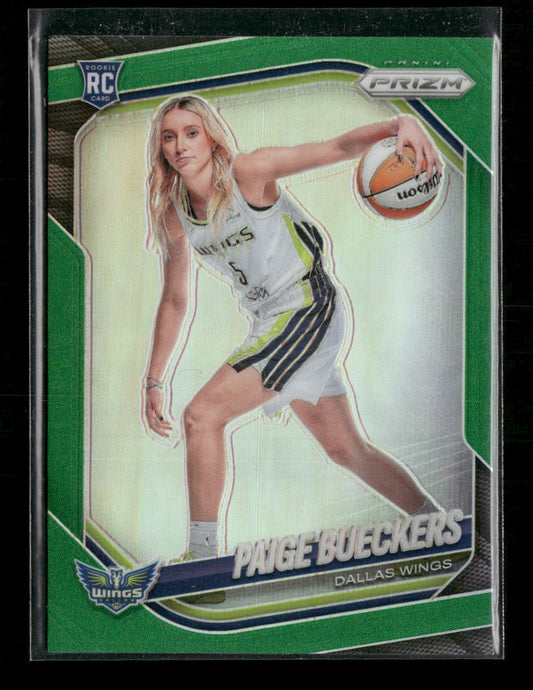 2025 Panini Prizm WNBA Green Prizms Paige Bueckers #147