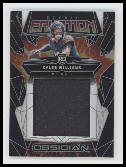 2024 Panini Obsidian Rookie Eruption Materials Contra Caleb Williams #ERM-CWS