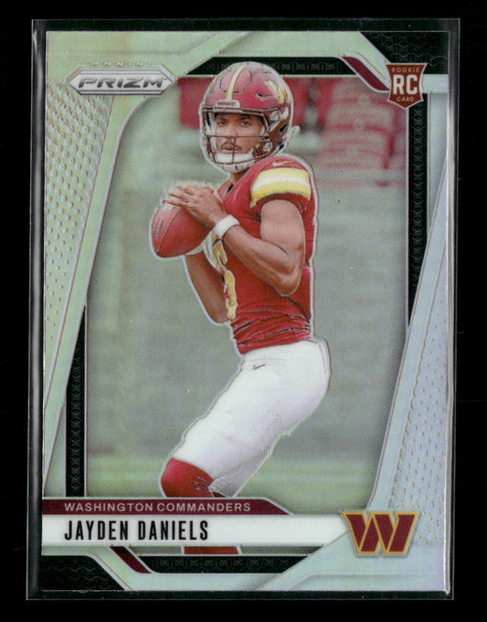 2024 Panini Prizm Silver Jayden Daniels Rookie #347