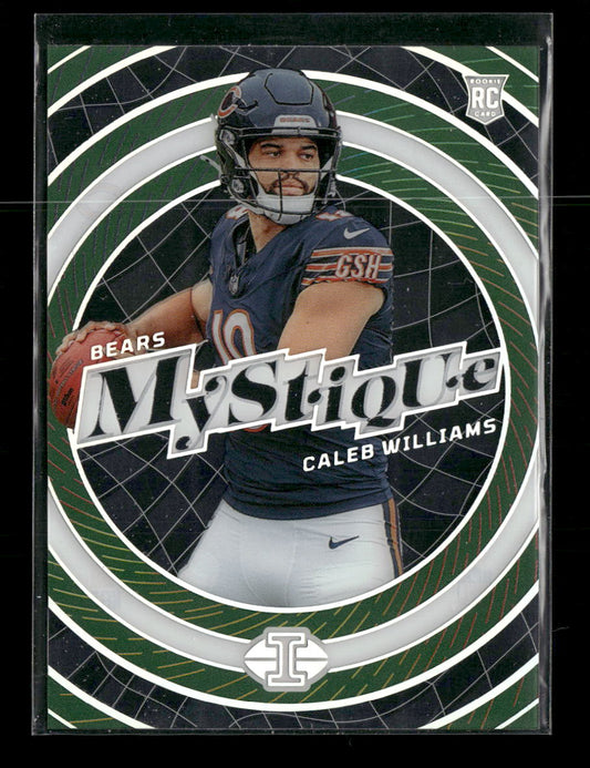 2024 Panini Illusions Mystique Emerald Caleb Williams #1