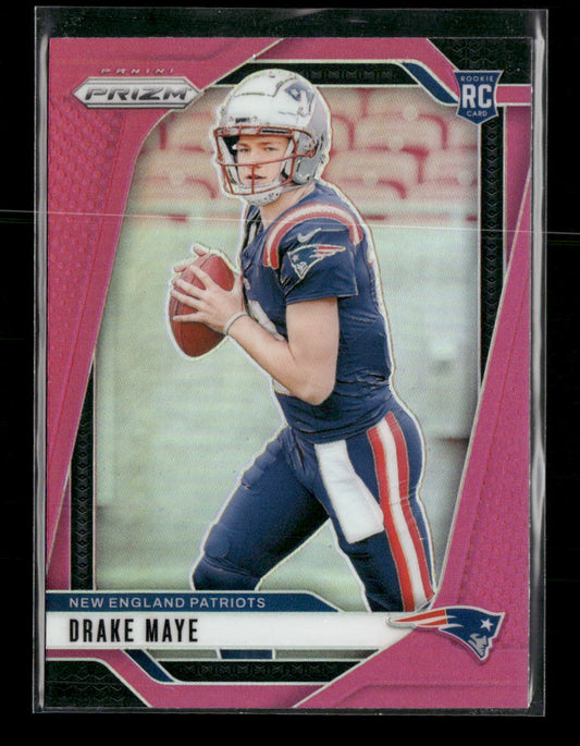 2024 Panini Prizm Pink Drake Maye Rookie #329