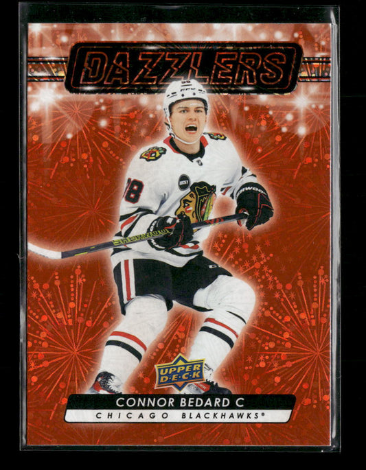 2023-24 Upper Deck Dazzlers Orange Connor Bedard #DZ-79