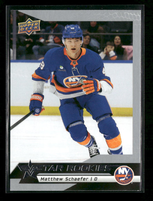 2025-26 Upper Deck Star Rookies Mathew Schaefer #5