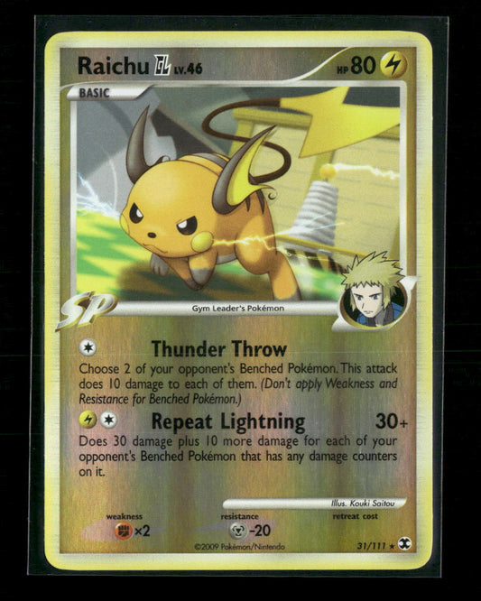 Rising Rivals Raichu GL #31/111