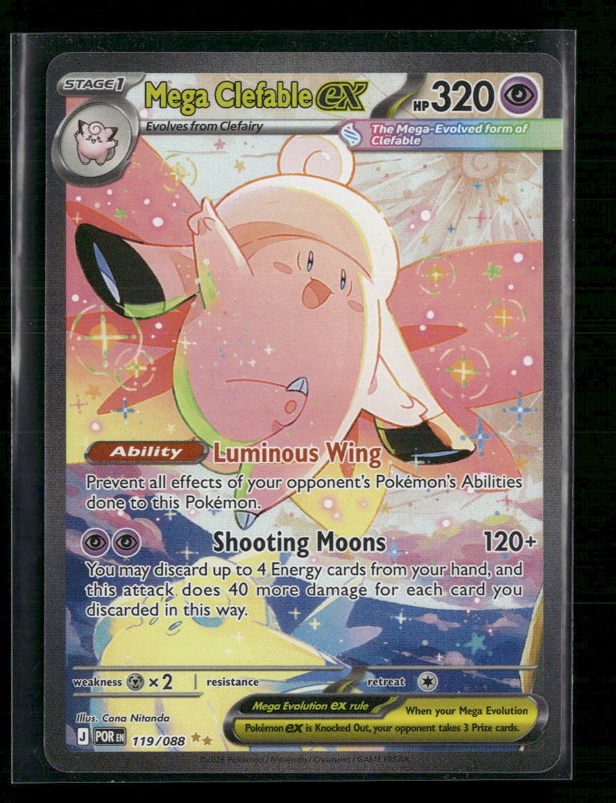 ME03: Perfect Order Mega Clefable ex #119/088