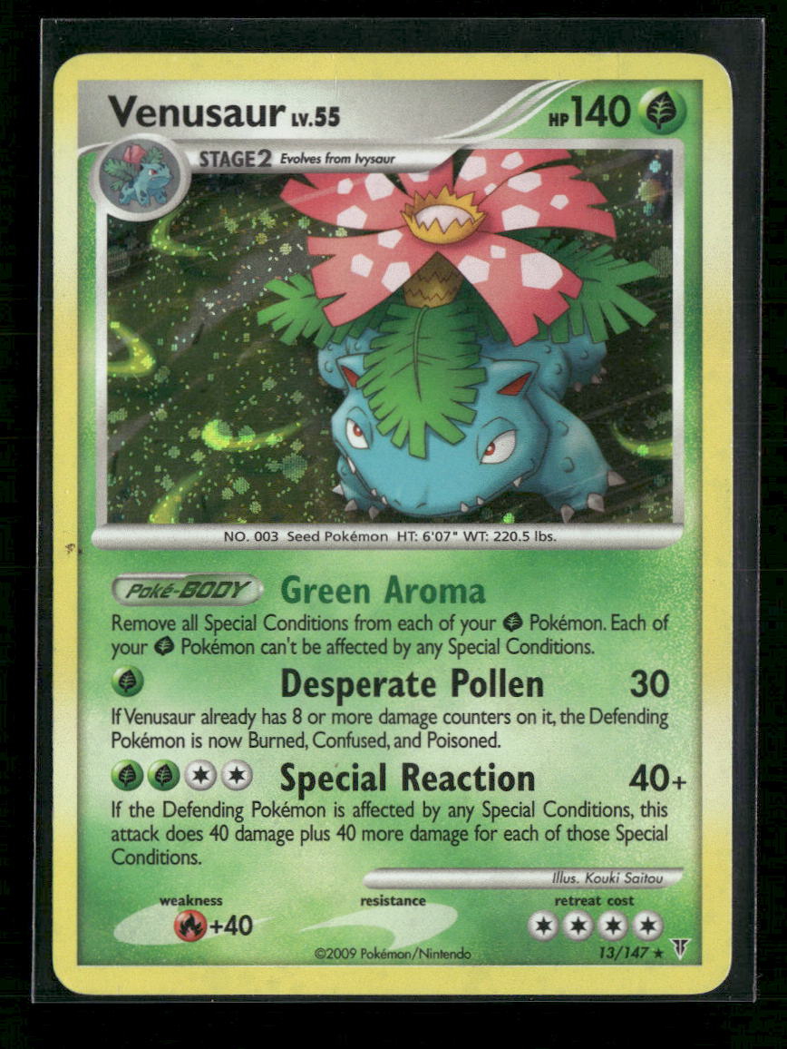Supreme Victors Venusaur #13 Damaged