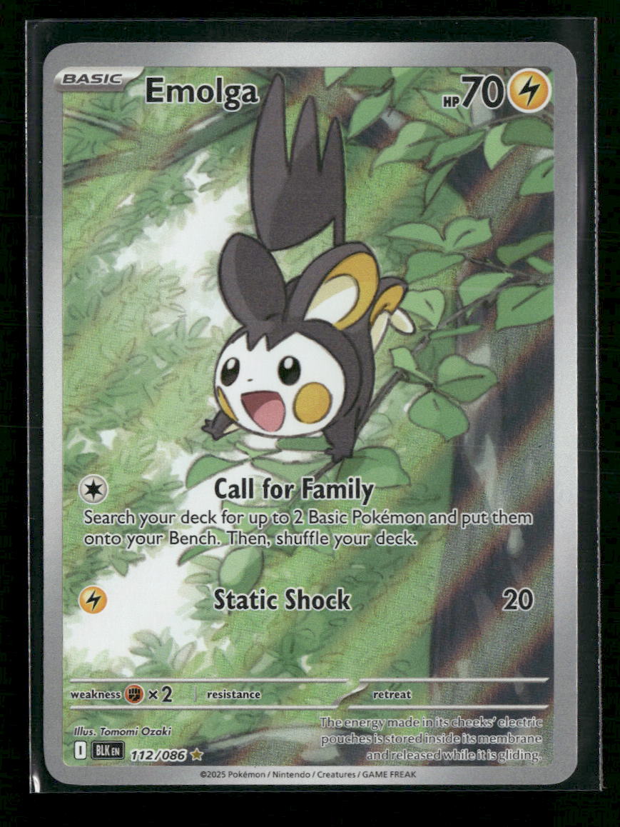 SV: Black Bolt Emolga #112/086