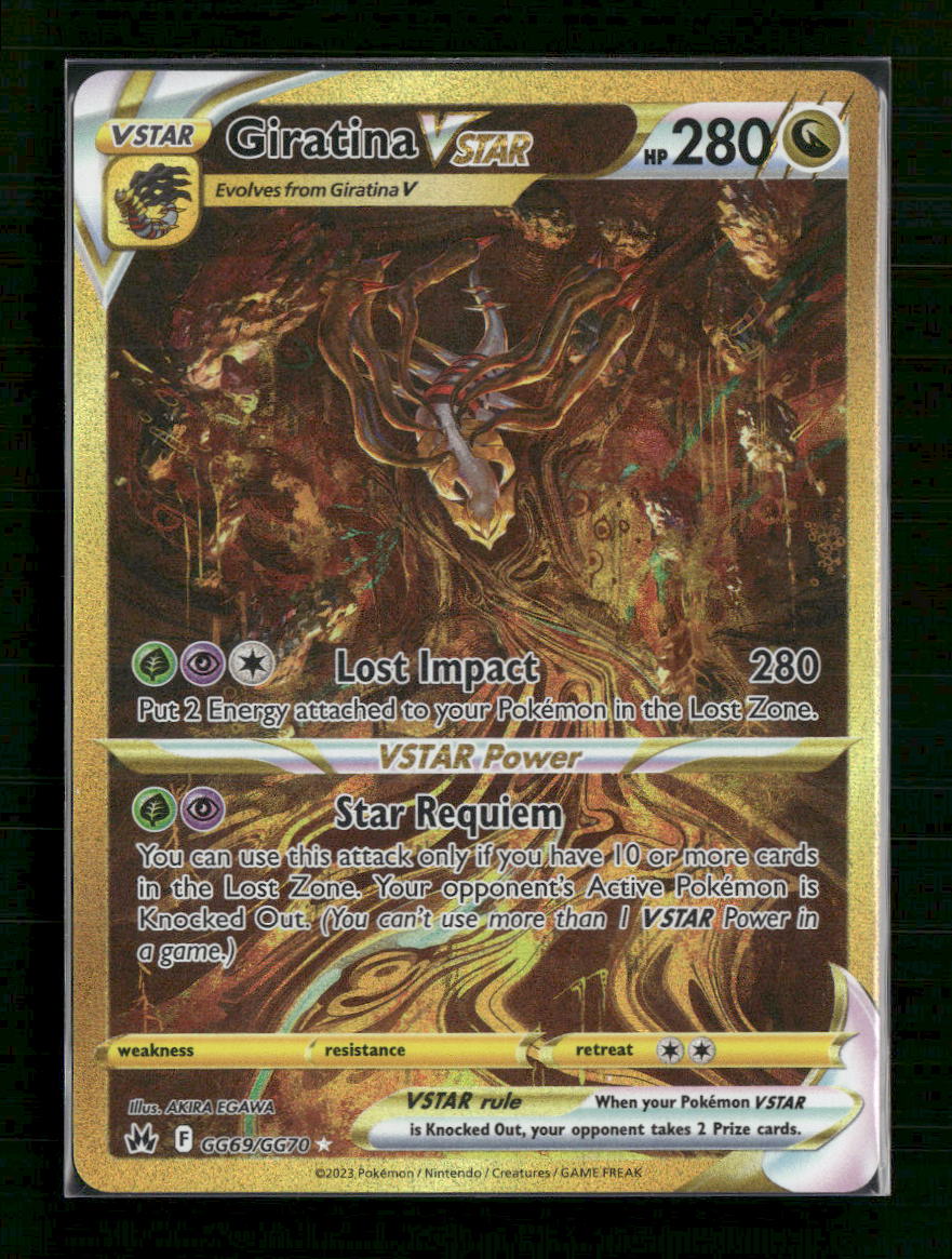 Crown Zenith: Galarian Gallery Giratina VSTAR (Secret) #GG69/GG70