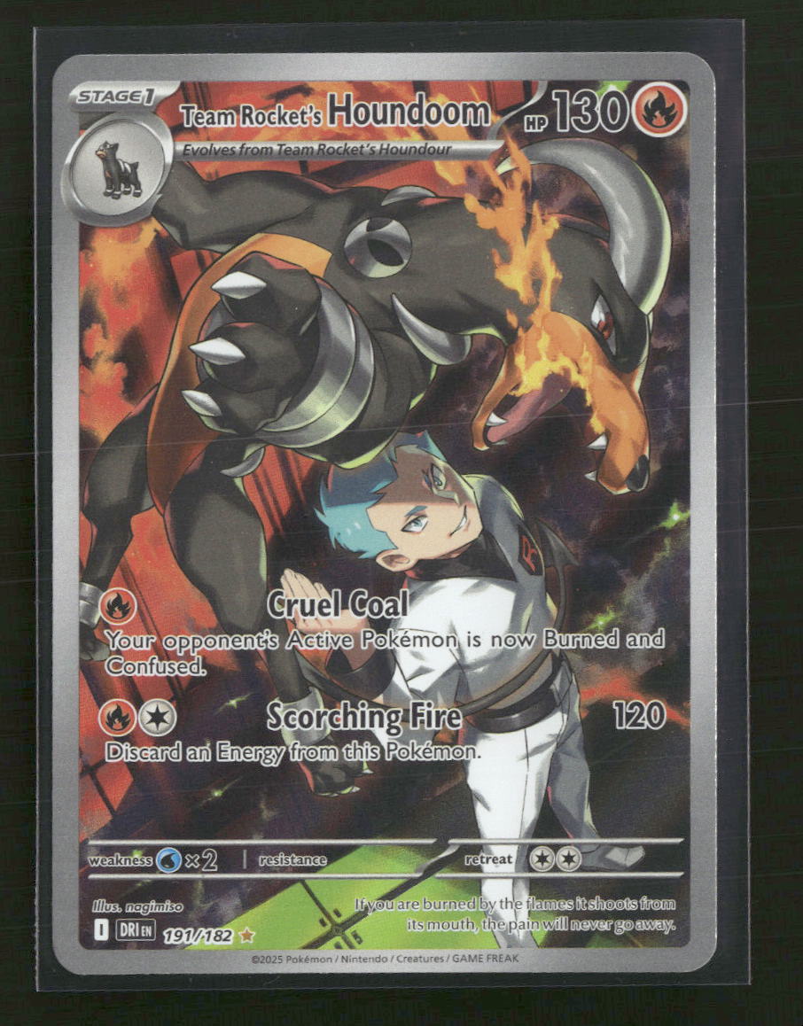 SV10: Destined Rivals Team Rocket's Houndoom #191/182