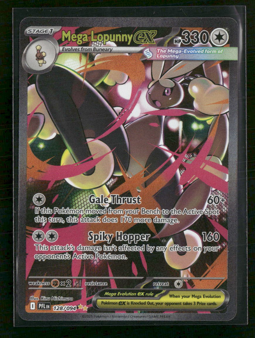 ME02: Phantasmal Flames Mega Lopunny ex #128/094