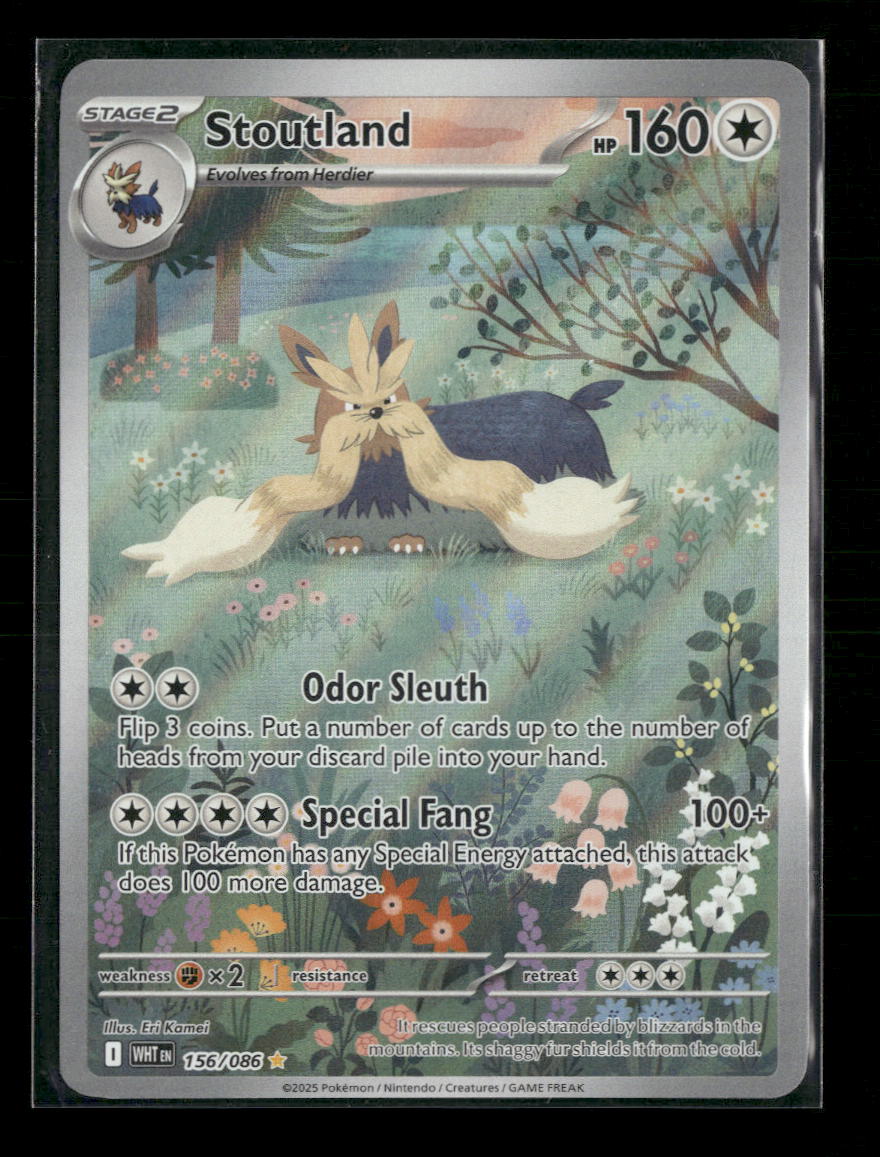 SV: White Flare Stoutland #156/086
