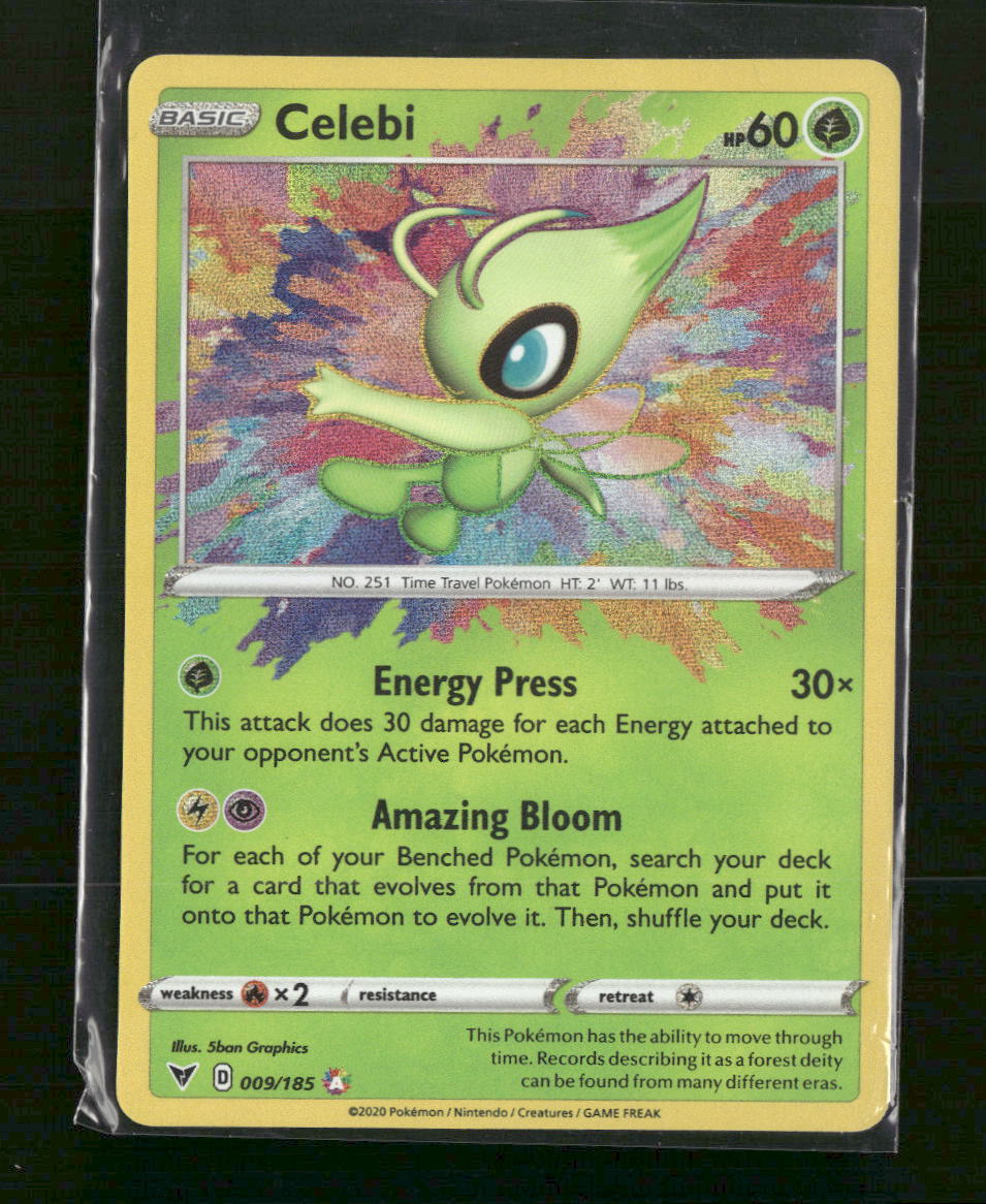 SWSH04: Vivid Voltage Celebi #009/185