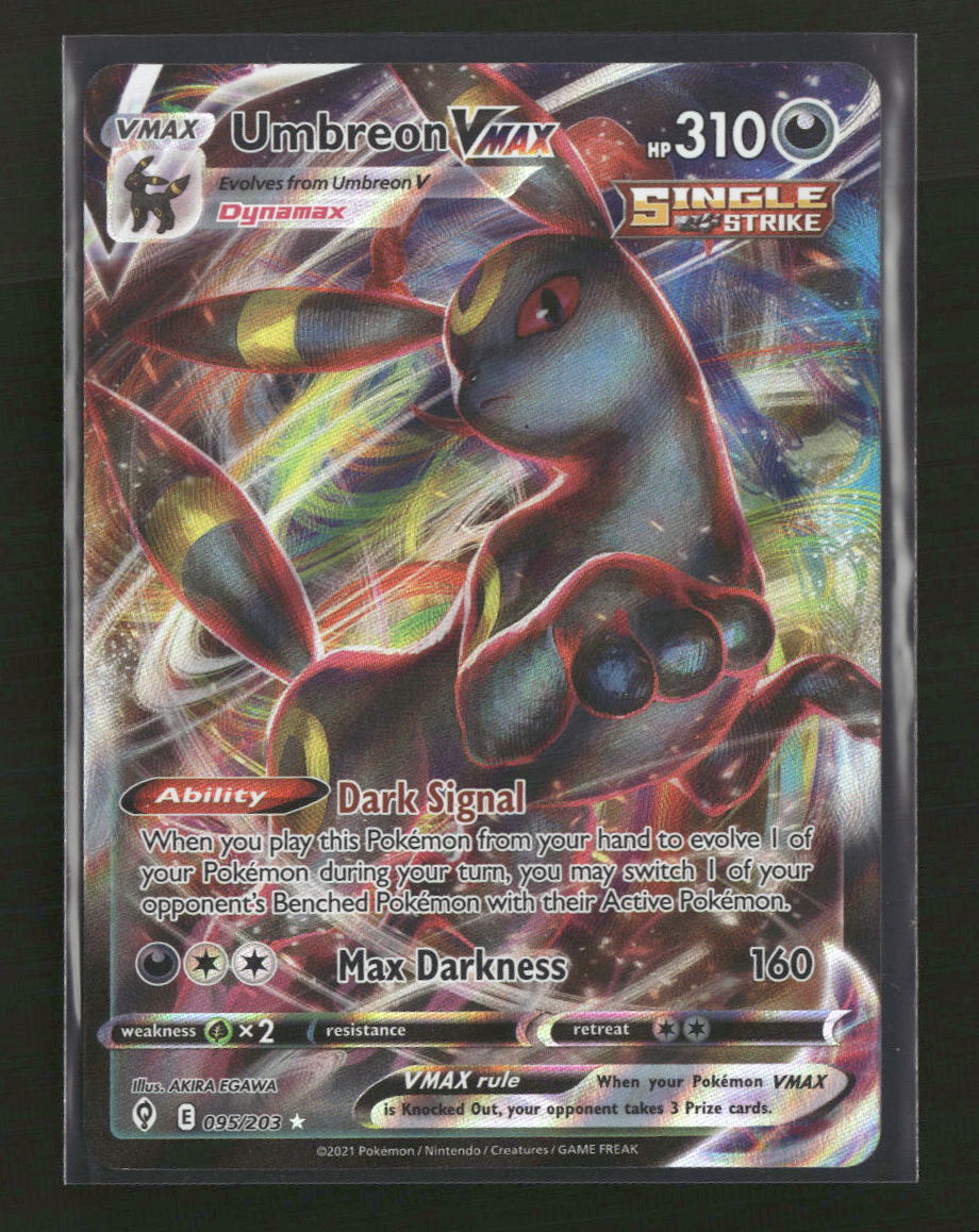 SWSH07: Evolving Skies Umbreon VMAX #095/203