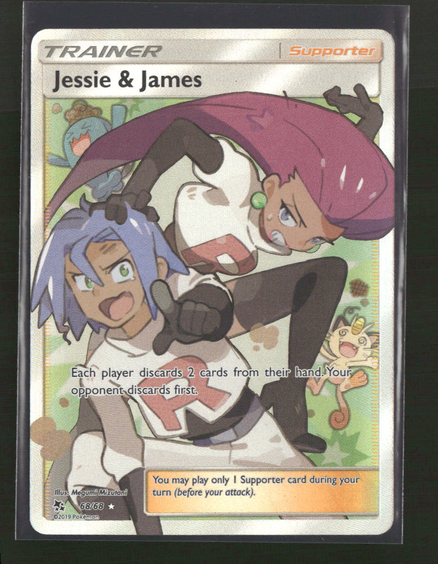 Hidden Fates Jessie & James (Full Art) #68/68