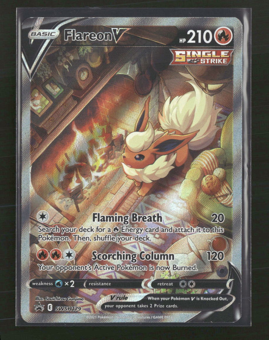 SWSH: Sword & Shield Promo Cards Flareon V #SWSH179