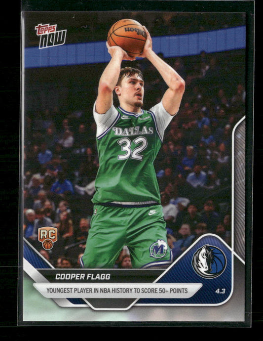 2025-26 Topps Now Cooper Flagg #241