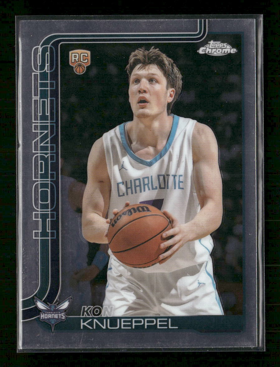 2025-26 Topps Chrome Kon Knueppel Rookie #254