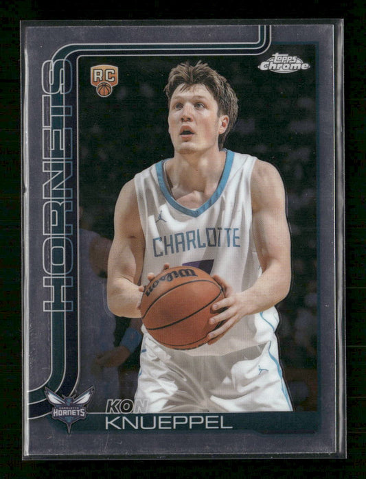 2025-26 Topps Chrome Kon Knueppel Rookie #254