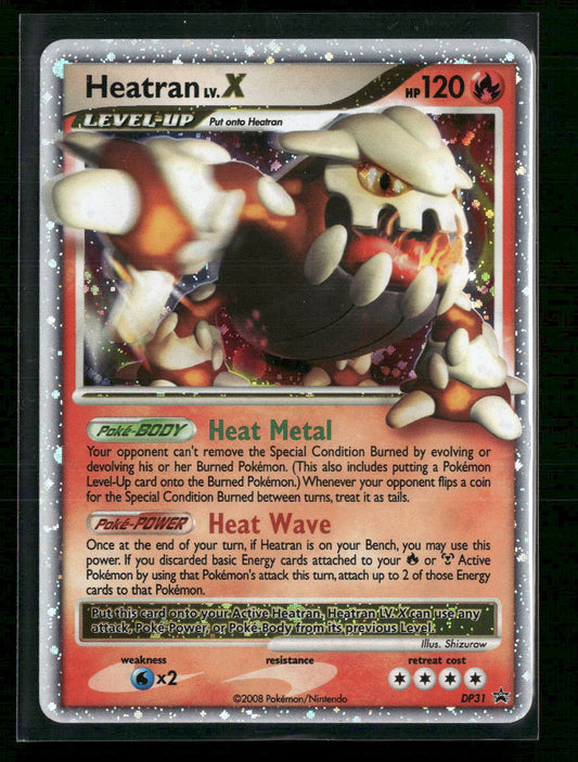 Diamond and Pearl Promos Heatran LV.X #DP31