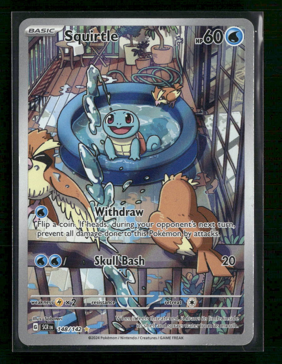 SV07: Stellar Crown Squirtle #148/142