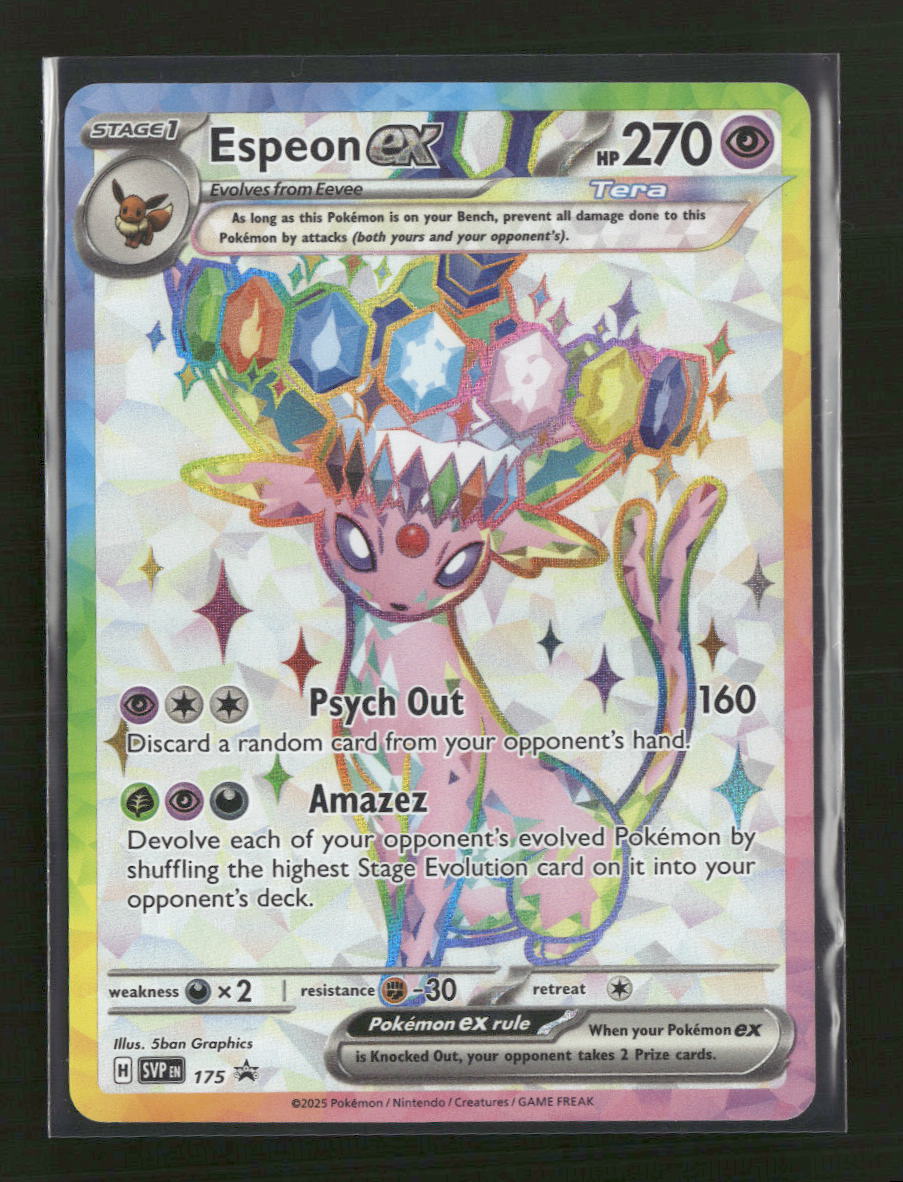 SV: Scarlet & Violet Promo Cards Espeon ex #SVP 175
