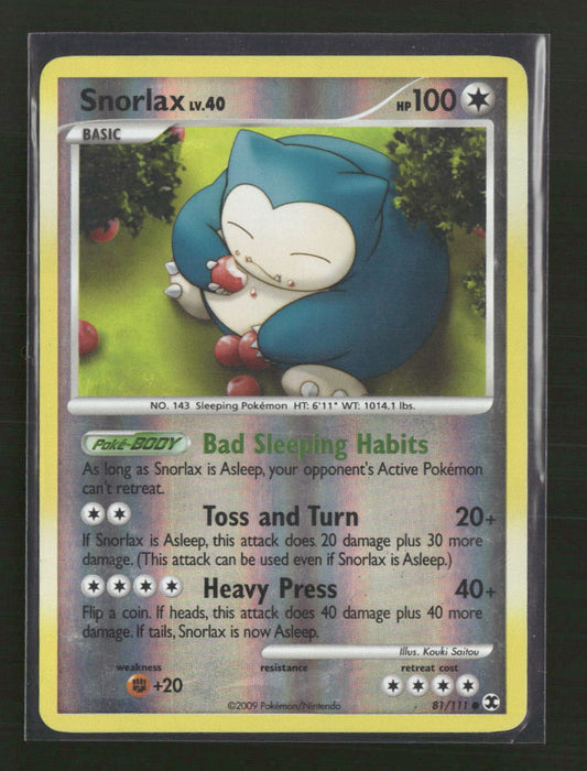 Rising Rivals Snorlax (81) #81/111