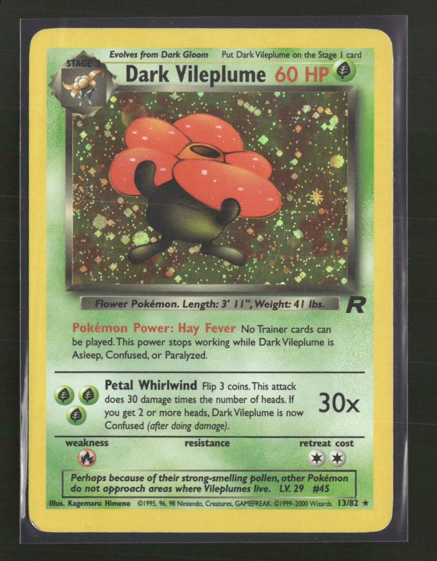 Team Rocket Dark Vileplume (13) #13/82