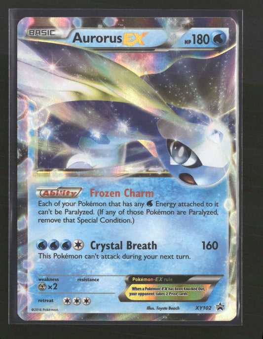 XY Promos Aurorus EX #XY102 Damaged