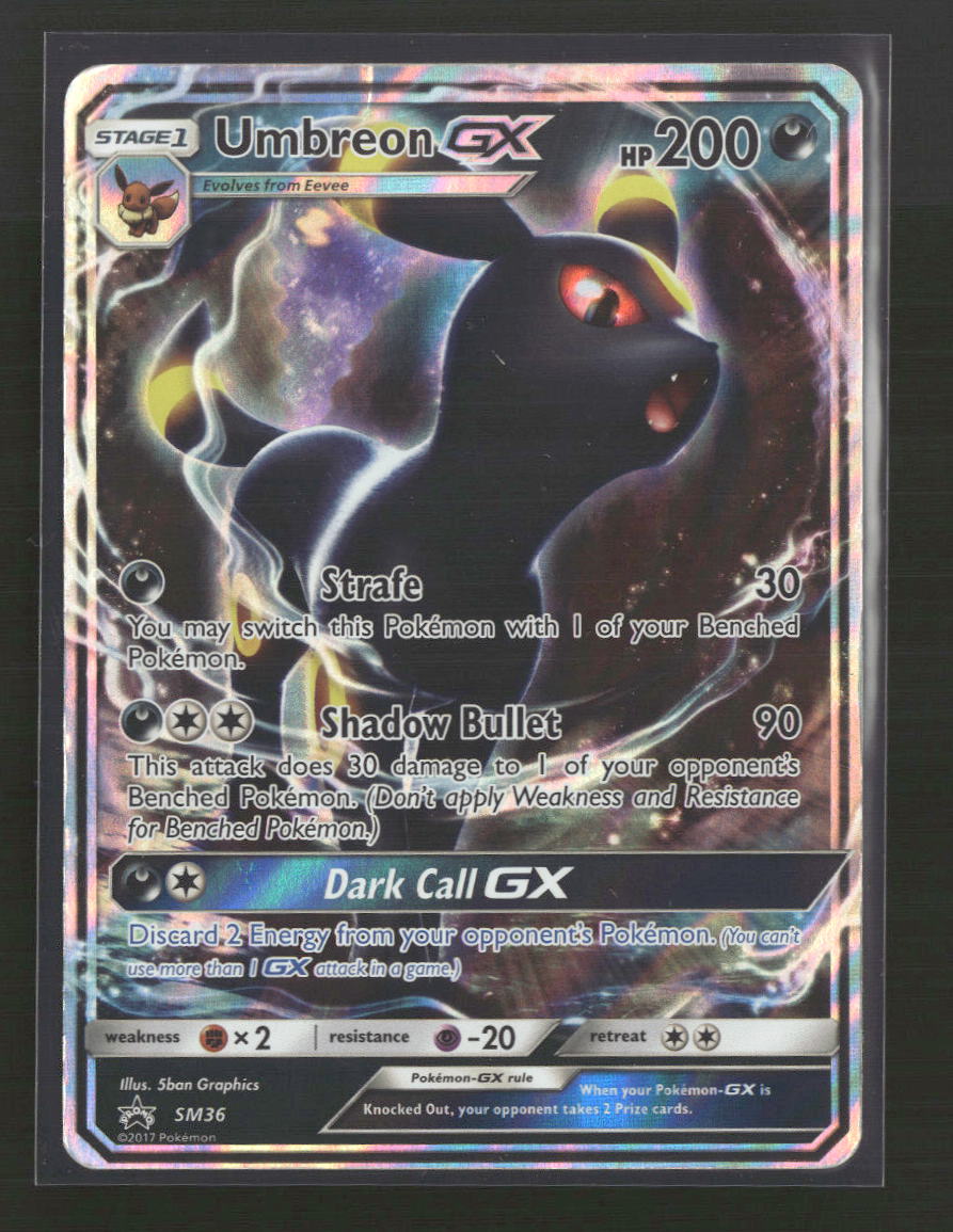 SM Promos Umbreon GX #SM36 Damaged
