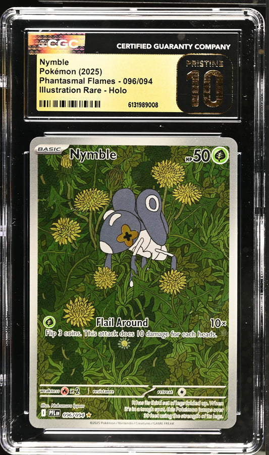 2025 Phantasmal Flames Nymble 10 CGC #096/094